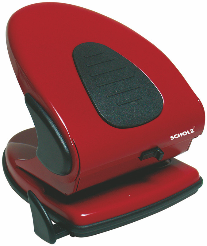 Діркопробивач SCHOLZ (4315SCH), 45 аркушів, металевий, з лінійкою та фіксатором